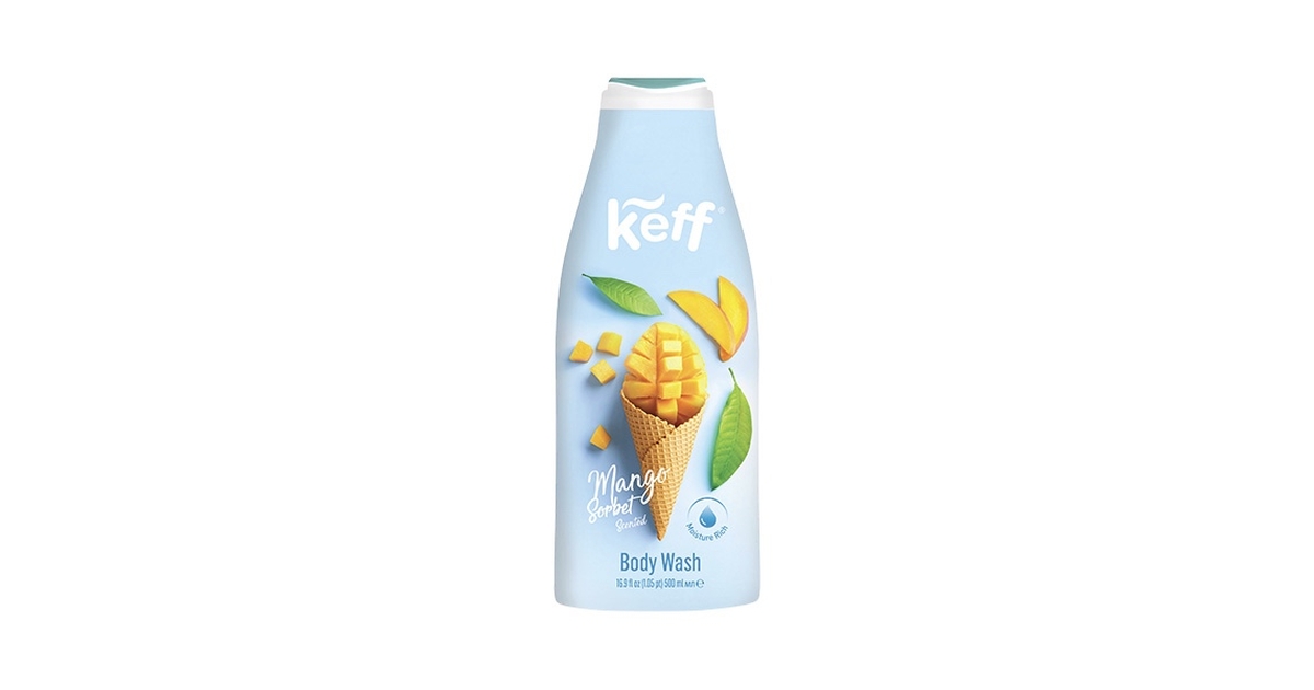 KEFF Body Wash Mango Sorbe 500ml
