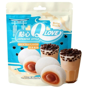 Qlove Boba Milk Tea Mochi 120g