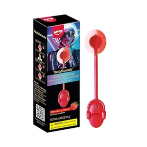 Lollipop Strawberry Flavor With Ηip Hop Music 12 gr