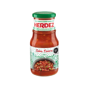 Herdez Salsa Casera Habanero Glass 453gr