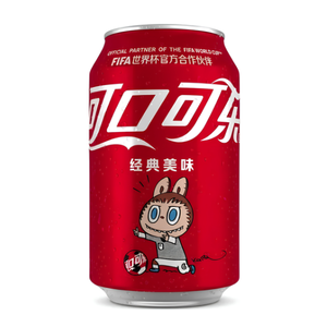 Coca Cola Labubu Classic Fat Can 330 ml