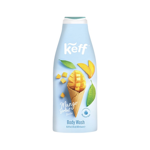 1+1 Δώρο KEFF Αφρόλουτρο Mango Sorbe 500ml