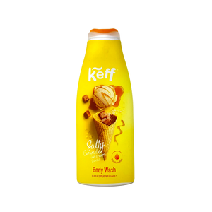 1+1 Δώρο KEFF Αφρόλουτρο Salty Caramel 500ml