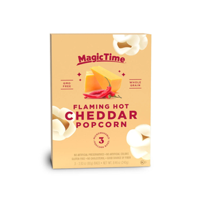 MagicTime Flaming Hot Cheddar Popcorn 3Pack 240gr