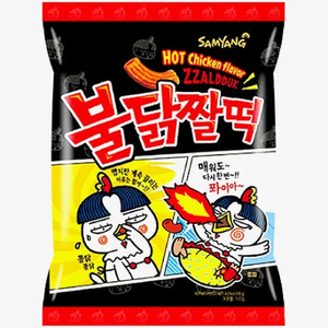Samyang Buldak Zzaldduk Hot Chicken Snack 120 g