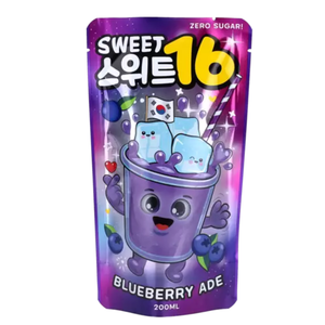 Sweet16 Blueberry Zero Sugar 200 ml
