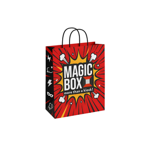 Τσάντα Δώρου Magic Box Πολύχρωμη Μικρή 24x10x21 cm