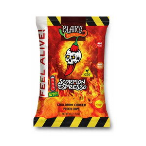 Blair's Scorpion Espresso Potato Chips 50 gr