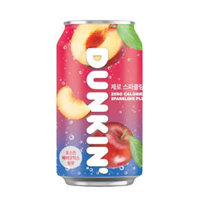 Dunkin Sparkling Zero Plum 350 ml