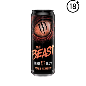 Monster The Beast Unleashed Peach Perfect 355ml 6% Αλκοόλ (18+)