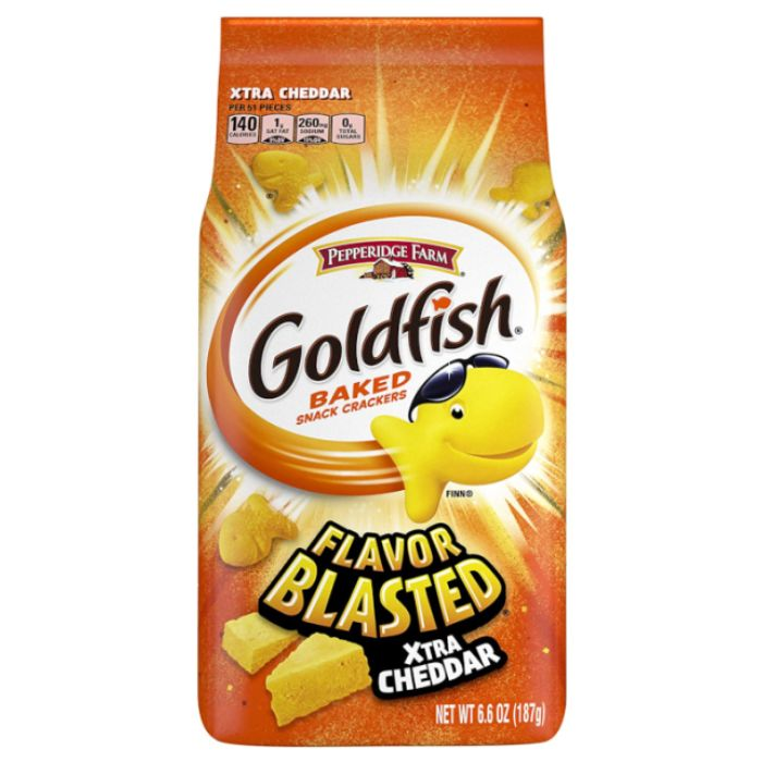 Goldfish Explosive Cheddar Crackers 187 gr