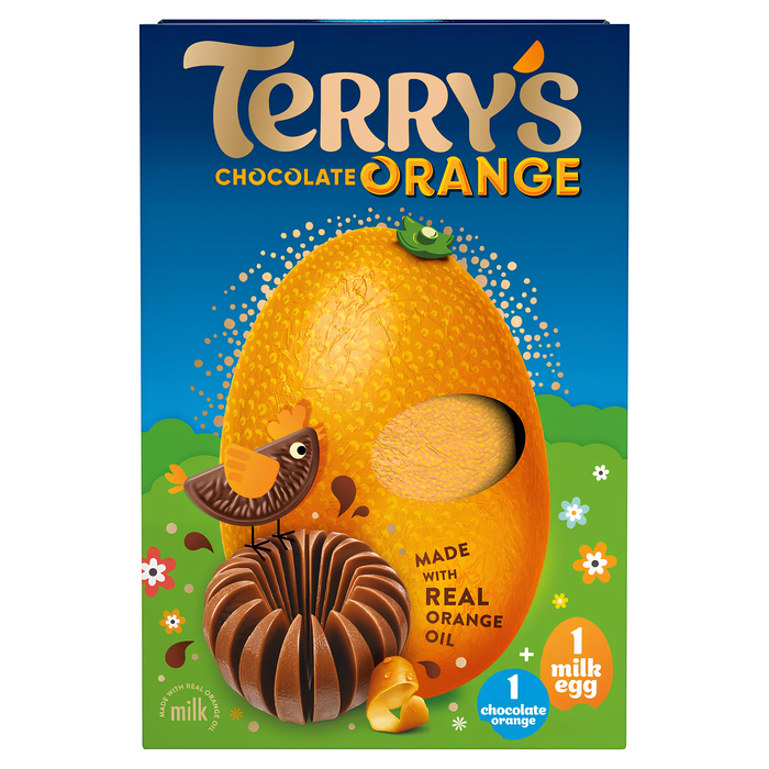 Terry's Chocolate Orange Easter Egg With Orange Ball 295 gr