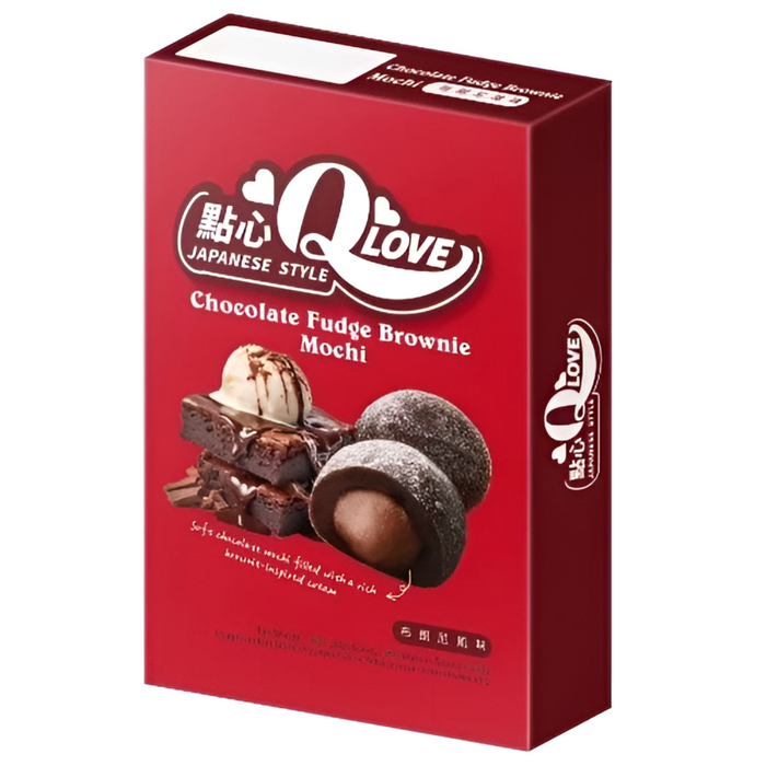 Qlove Chocolate Fudge Brownie Mochi 180g