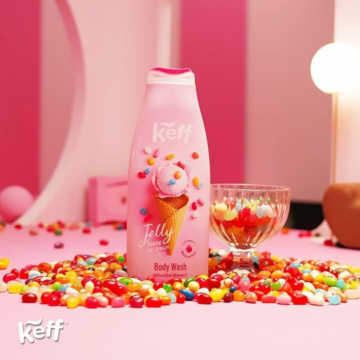 1+1 Gift KEFF Body Wash Jelly Beans 500ml