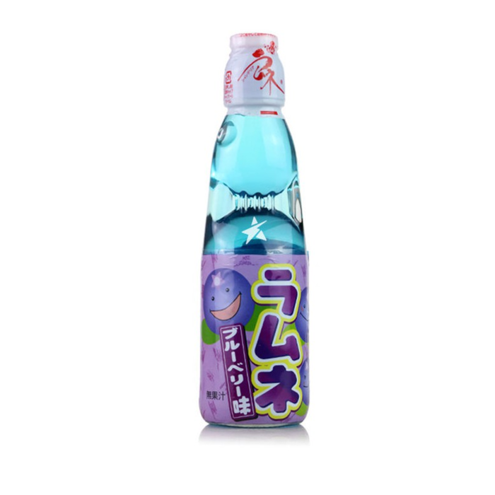 Hata Kosen Ramune Melon Αναψυκτικό με Γεύση Blueberry 200ml