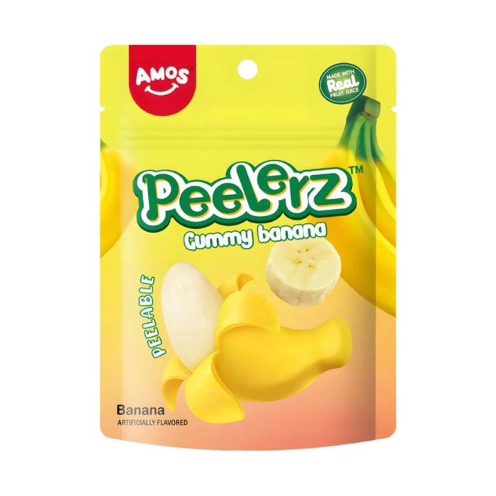 Amos Peelerz Gummy Banana 65 gr