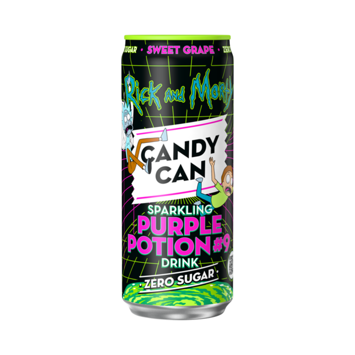 Candy Can Lemonade με γεύση Σταφύλι- Χωρίς Ζάχαρη  330ml