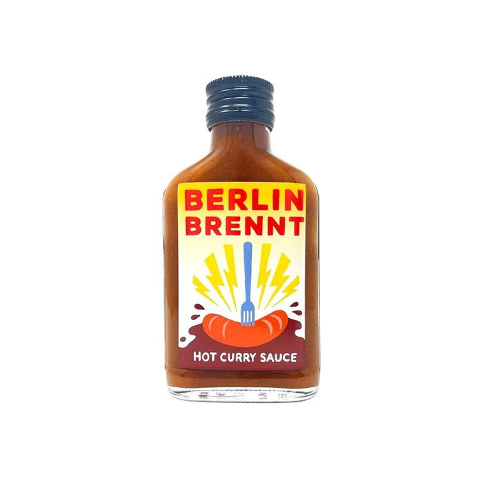 Crazy Bastard Berlin Brennt Hot Curry Sauce