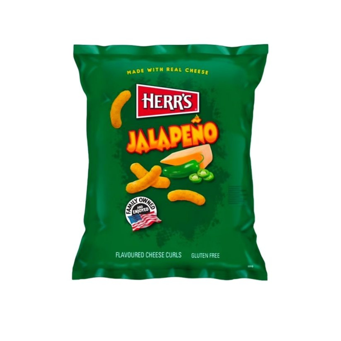Herr's Jalapeno Cheese Curls 70gr