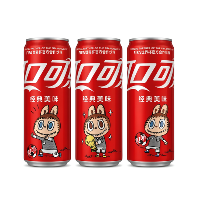 Coca Cola Labubu Classic Limited Edition 330ml