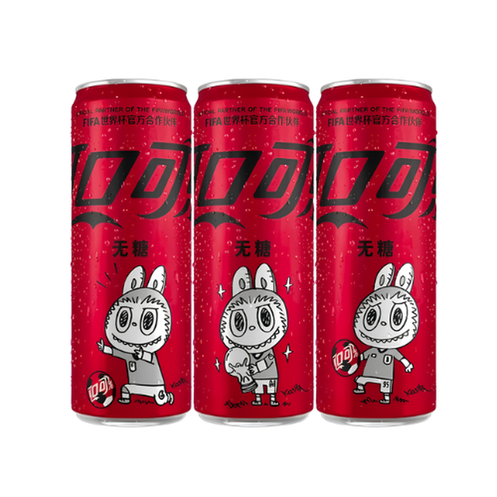 Coca Cola Labubu Zero 330 ml
