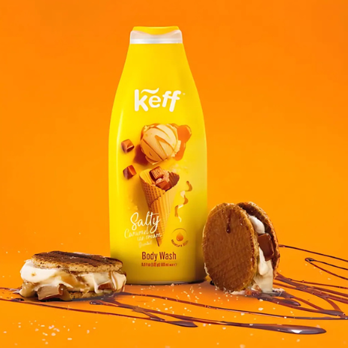 1+1 Gift KEFF Body Wash Salty Caramel 500ml