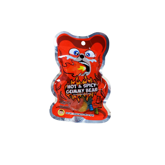 Pocas Hot & Spicy Gummy Bear 84Gr