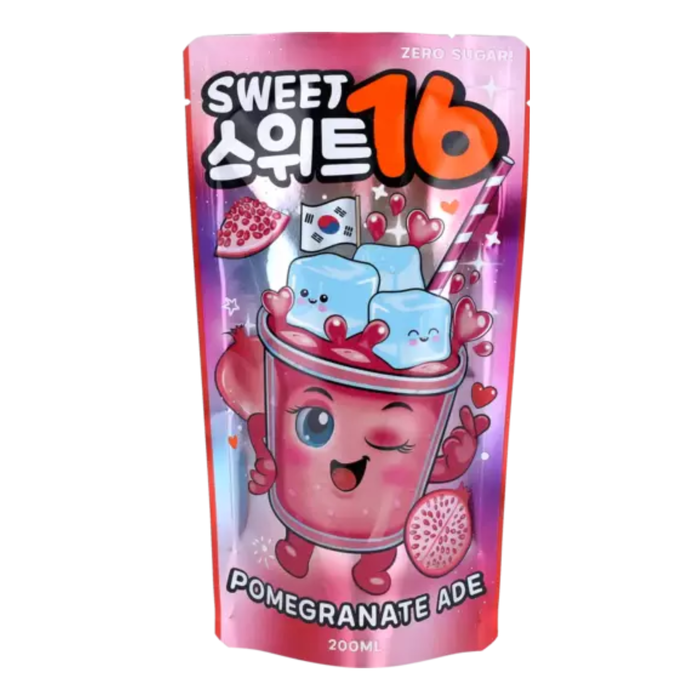 Sweet16 Pomegranate Zero Sugar 200 ml