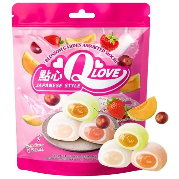 Qlove Blossom Garden Assorted Mixed Mochi 120g