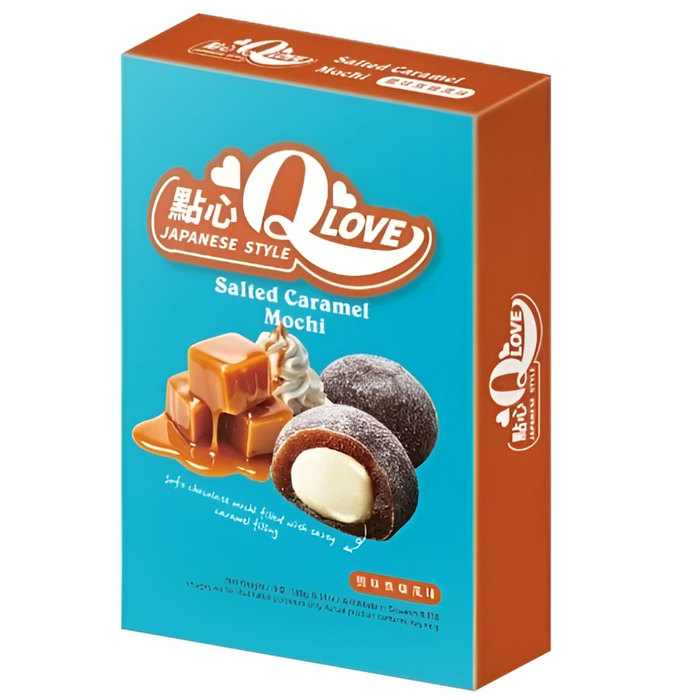 Qlove Salted Caramel Deluxe Mochi 180g