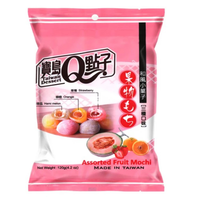 Qlove Tropical Fruit Assorted Mixed Mochi 120g