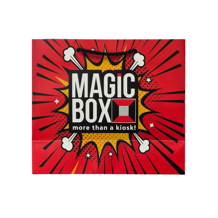 Τσάντα Δώρου Magic Box Πολύχρωμη Μικρή 24x10x21 cm