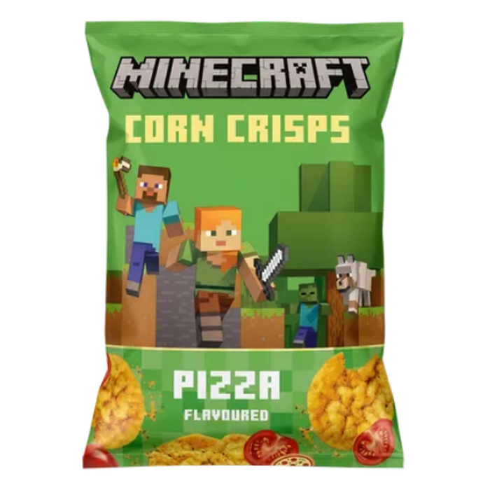 Minecraft Corn Chips Pizza 60 gr