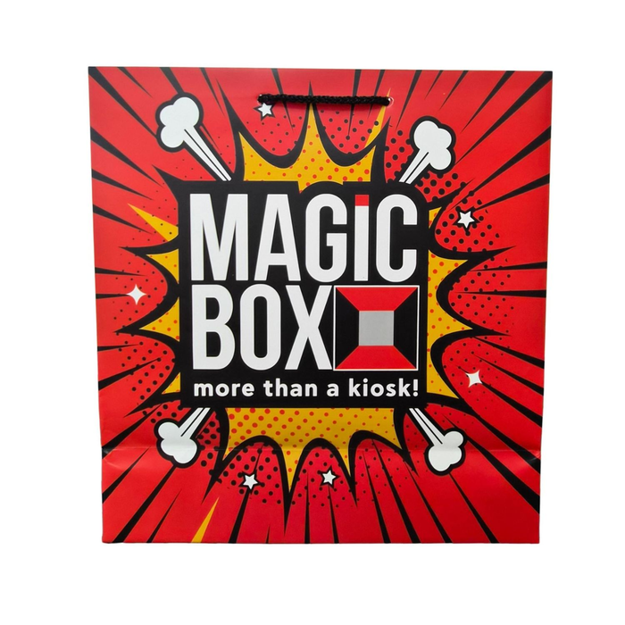 Τσάντα Δώρου Magic Box Πολύχρωμη Μεγάλη 36x12x34 cm