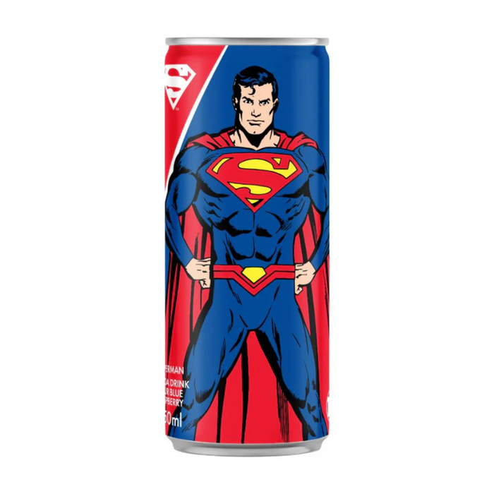 Superman Soda Sour Blue Raspberry 250 ml
