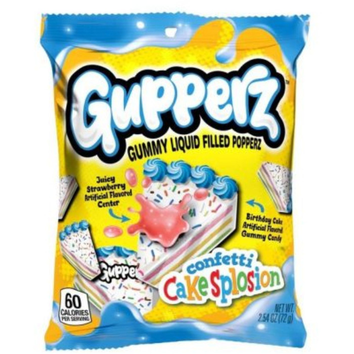 Candy Gupperz Confetti Cakesplosion 72gr