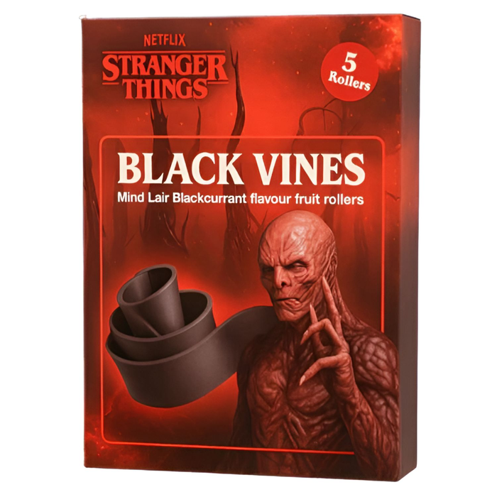 Stranger Things Blackcurrant Flavor Fruit Rollers 60g