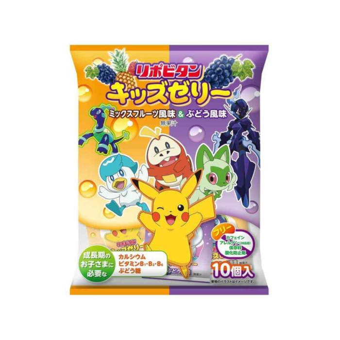 Pokémon Jelly Candy With Grape And Pineapple Flavour And Sticker 160 gr