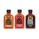 Crazy Bastard 3 X 100 Ml Hottest (Ghost Pepper & Mango, Trinidad Scorpion & Clementine, Carolina Reaper & Blueberry)