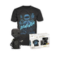 Funko Pop! & Tee (Adult) Harry Potter-Dementor (Glows in the dark) Vinyl Figure & T-Shirt (L)