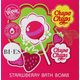 Chupa Chups effervescent bath bomb with strawberry scent 165g