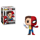 Funko Pop! Marvel Split-Peter Parker/Spider-Man# 1432 Bobble-Head Vinyl Figure